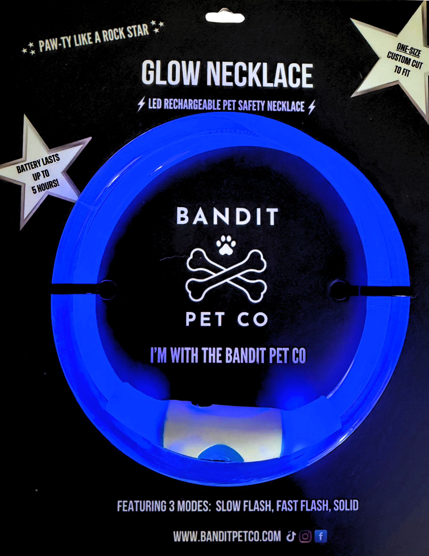 PET LED GLOW SAFETY NECKLACE