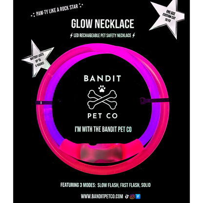 PET LED GLOW SAFETY NECKLACE